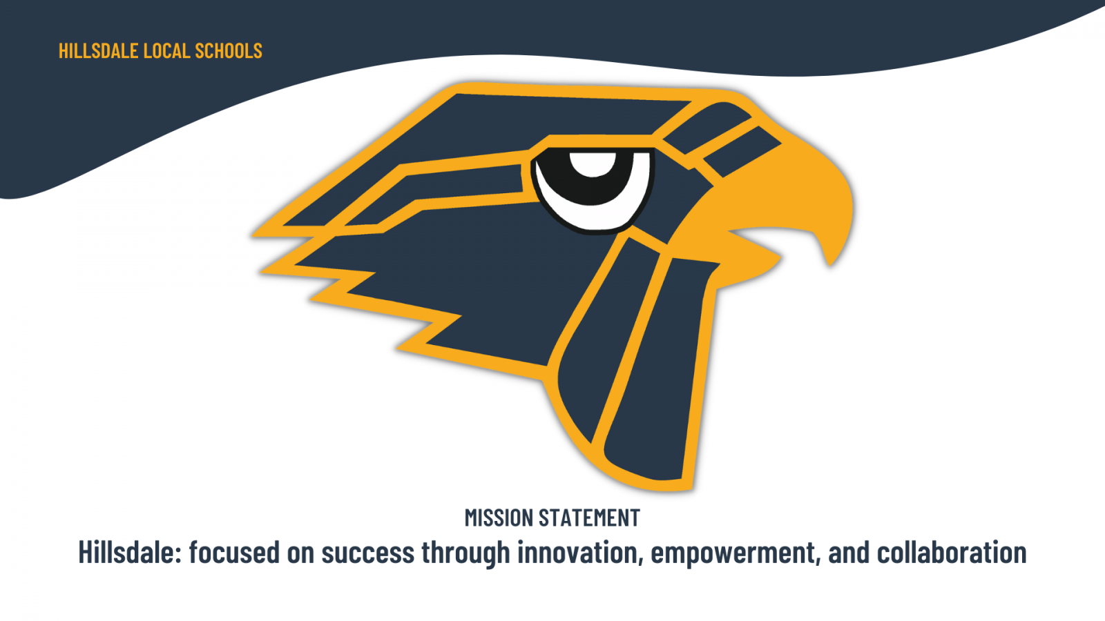 An image of the school's logo and mission statement.