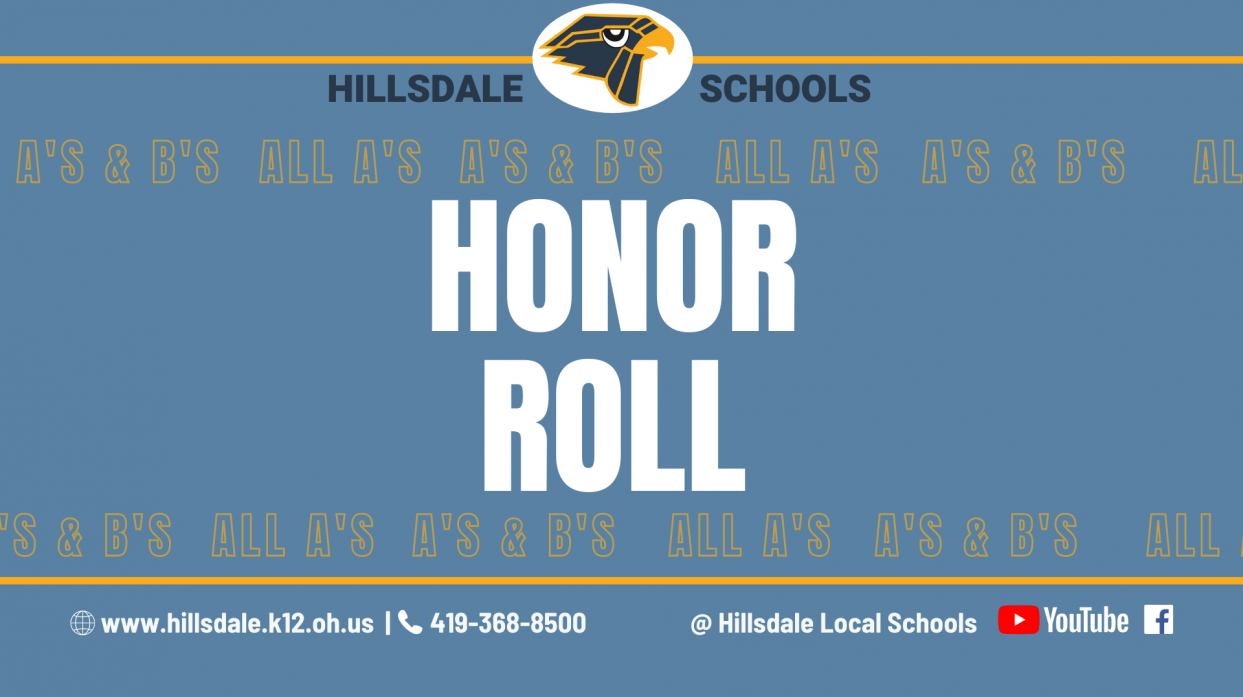 Hillsdale Schools Honor Roll