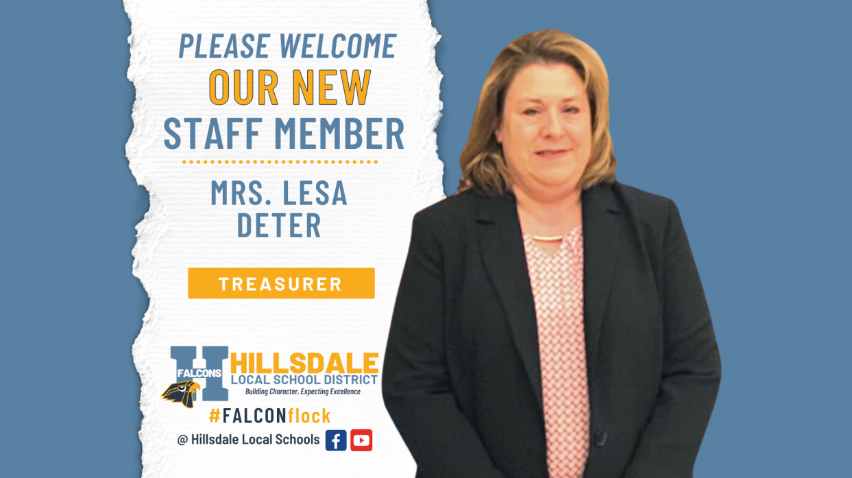 An image of the new district Treasurer, Mrs. Lesa Deter.