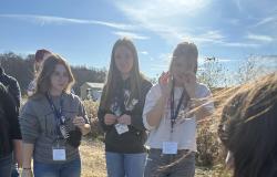 Students at the ExploreAg Career Camp.